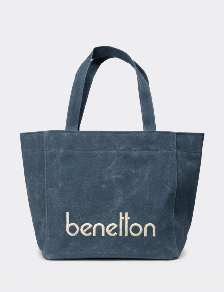 Benetton Lacivert Kadın Omuz Çantası