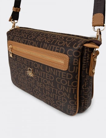 Benetton Kahverengi Kadın Omuz Çantası - B1637ZKHVY01