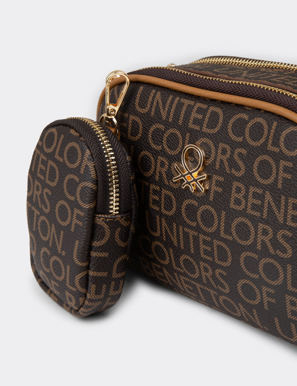 Benetton Kahverengi Kadın Omuz Çantası - B1639ZKHVY02