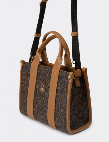 Benetton Kahverengi Kadın El Çantası