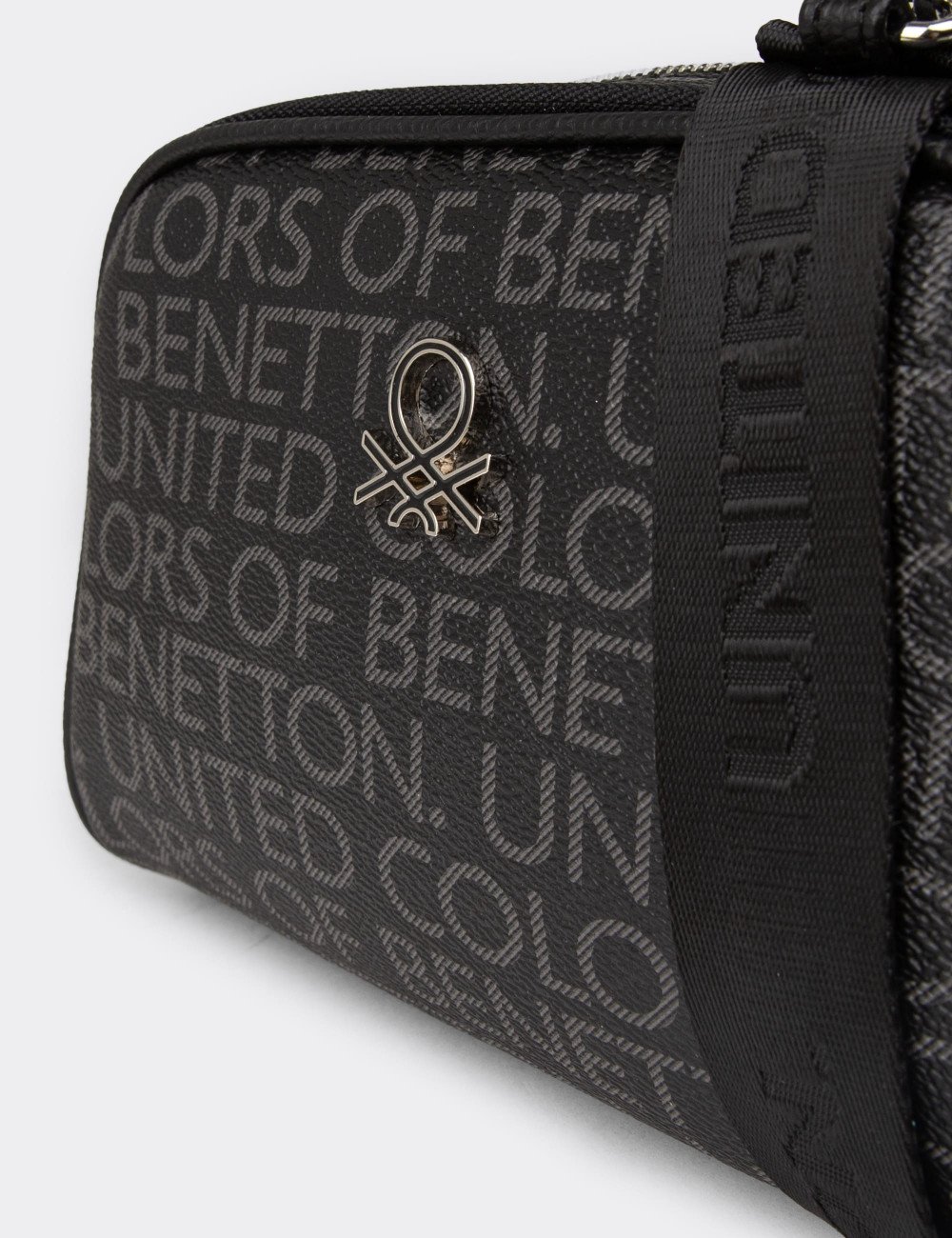 Benetton Siyah Kadın Omuz Çantası - B1639ZSYHY01 Benetton Siyah Kadın Omuz Çantası - B1639ZSYHY01