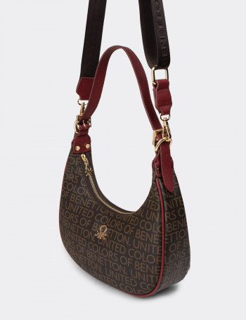 Benetton Kahverengi Kadın Omuz Çantası - B1641ZKHVY01