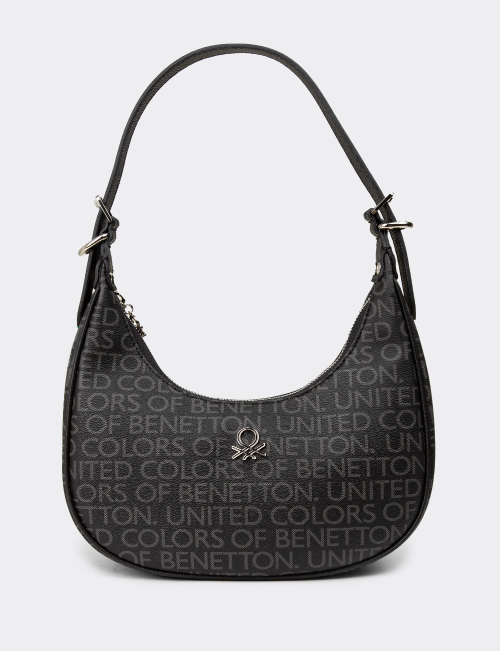 Benetton Siyah Kadın Omuz Çantası - B1641ZSYHY01 Benetton Siyah Kadın Omuz Çantası - B1641ZSYHY01