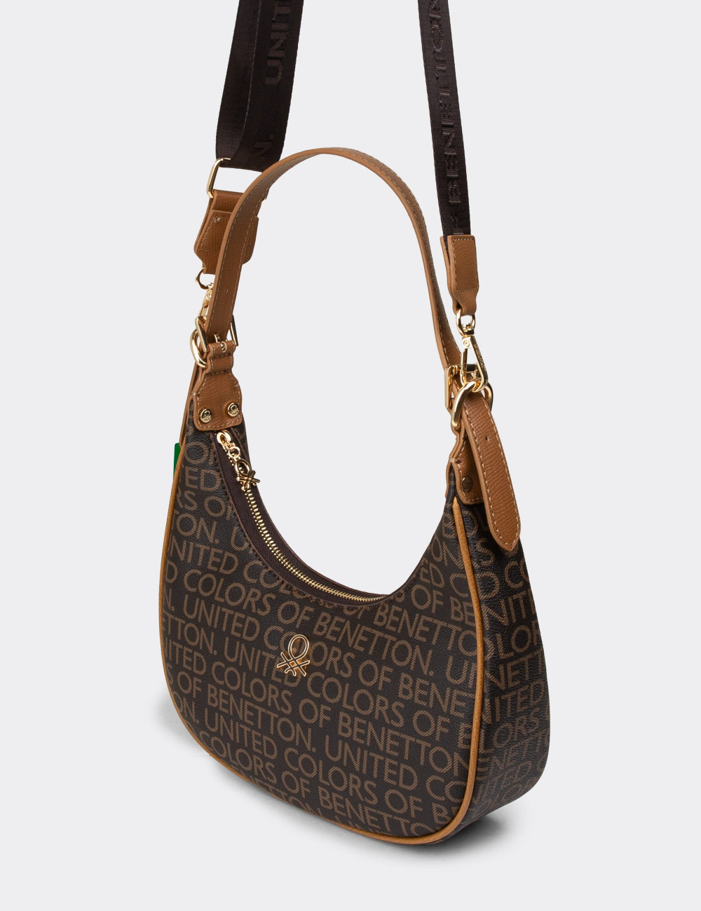 Benetton Kahverengi Kadın Omuz Çantası - B1641ZKHVY02 Benetton Kahverengi Kadın Omuz Çantası - B1641ZKHVY02