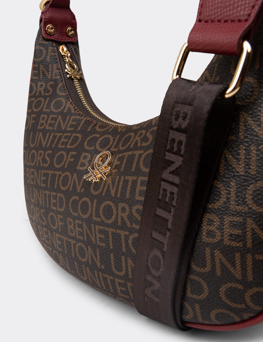 Benetton Kahverengi Kadın Omuz Çantası - B1641ZKHVY01