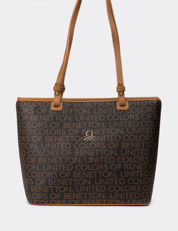 Benetton Kahverengi Kadın Omuz Çantası