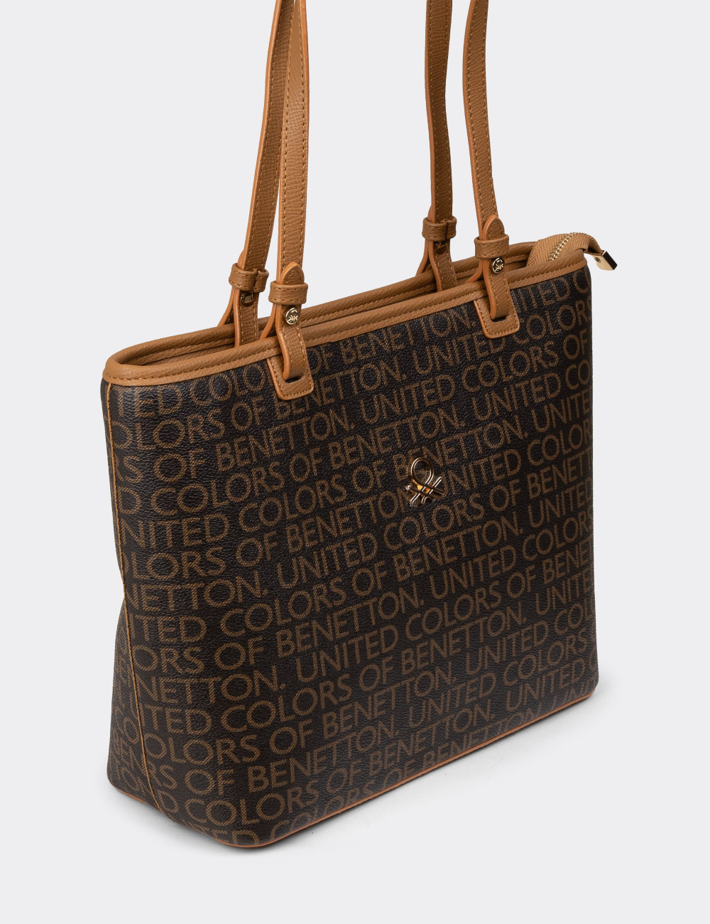 Benetton Kahverengi Kadın Omuz Çantası - B1646ZKHVY03