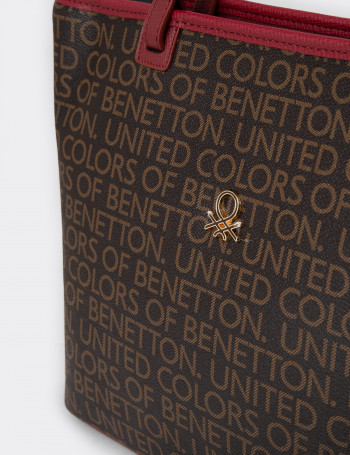 Benetton Kahverengi Kadın Omuz Çantası - B1646ZKHVY01