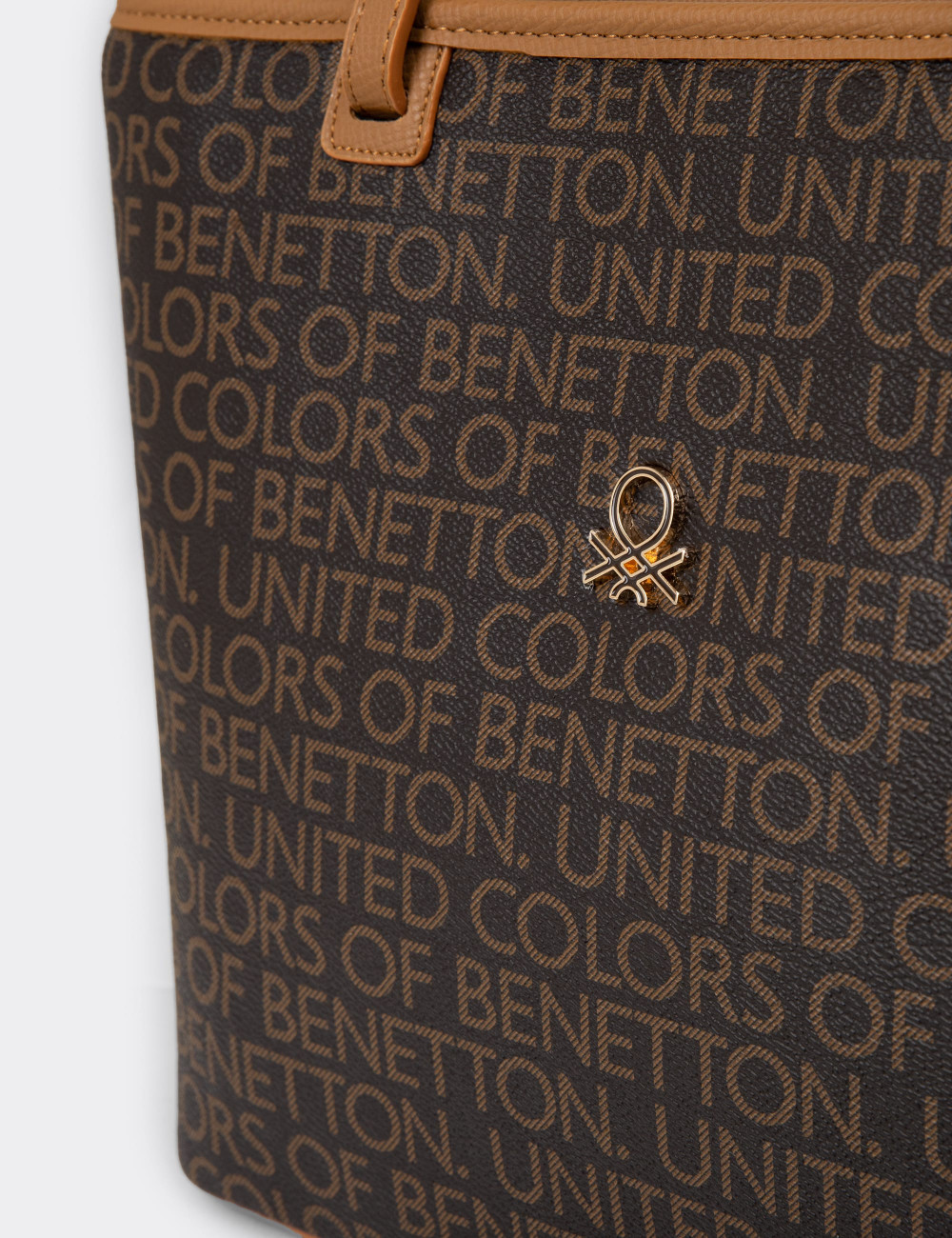 Benetton Kahverengi Kadın Omuz Çantası - B1646ZKHVY03