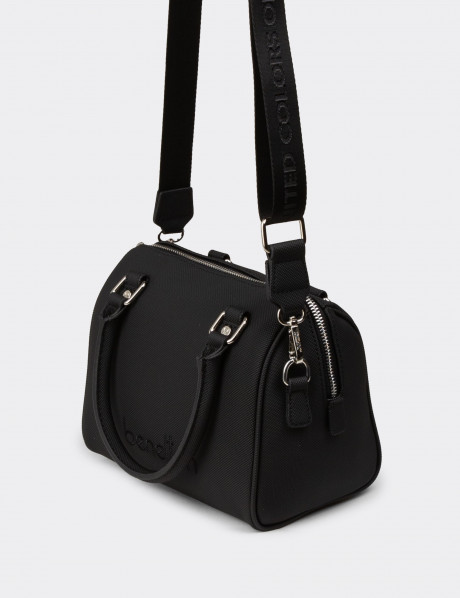 Benetton Siyah Kadın El Çantası