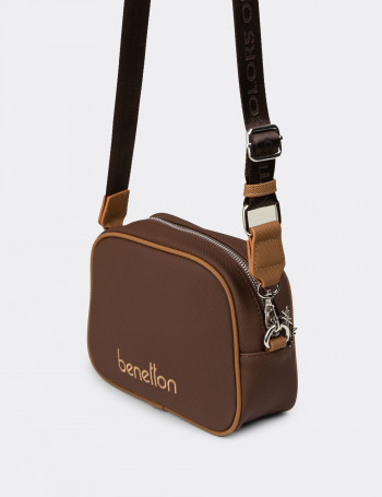 Benetton Kahverengi Kadın Omuz Çantası