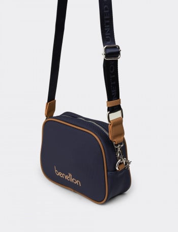 Benetton Lacivert Kadın Omuz Çantası