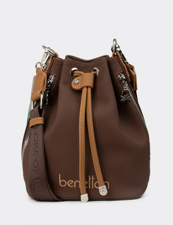 Benetton Kahverengi Kadın Kol Çantası