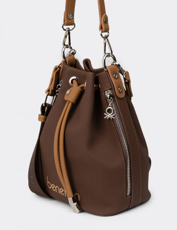 Benetton Kahverengi Kadın Kol Çantası