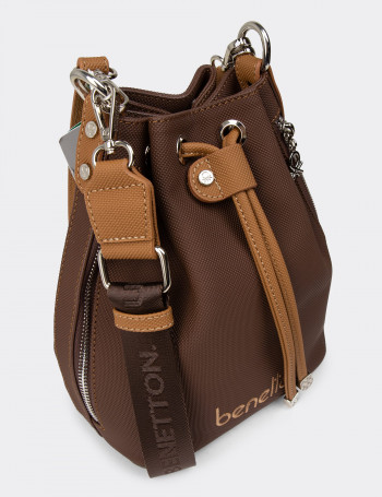 Benetton Kahverengi Kadın Kol Çantası - B1650ZKHVY01