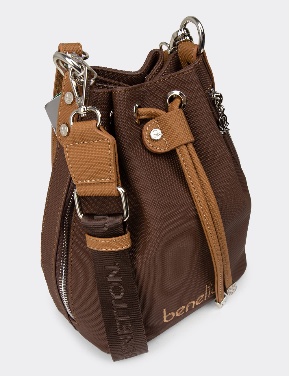 Benetton Kahverengi Kadın Kol Çantası - B1650ZKHVY01 Benetton Kahverengi Kadın Kol Çantası - B1650ZKHVY01