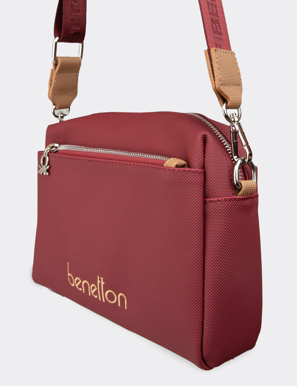Benetton Bordo Kadın El Çantası - B1651ZBRDY01 Benetton Bordo Kadın El Çantası - B1651ZBRDY01