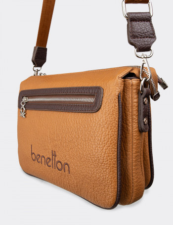 Benetton Taba Rengi Kadın Omuz Çantası - B1662ZTBAY01