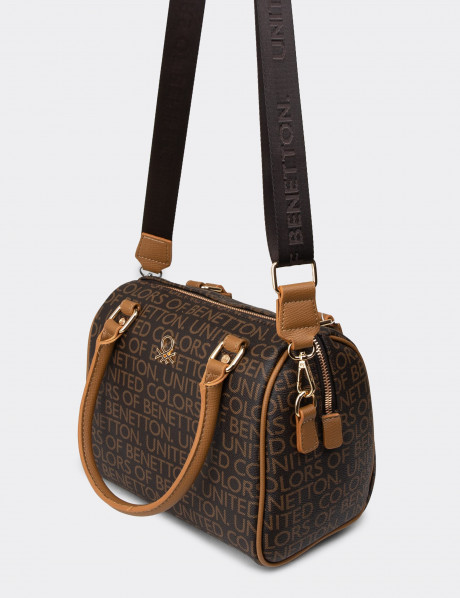 Benetton Kahverengi Kadın El Çantası