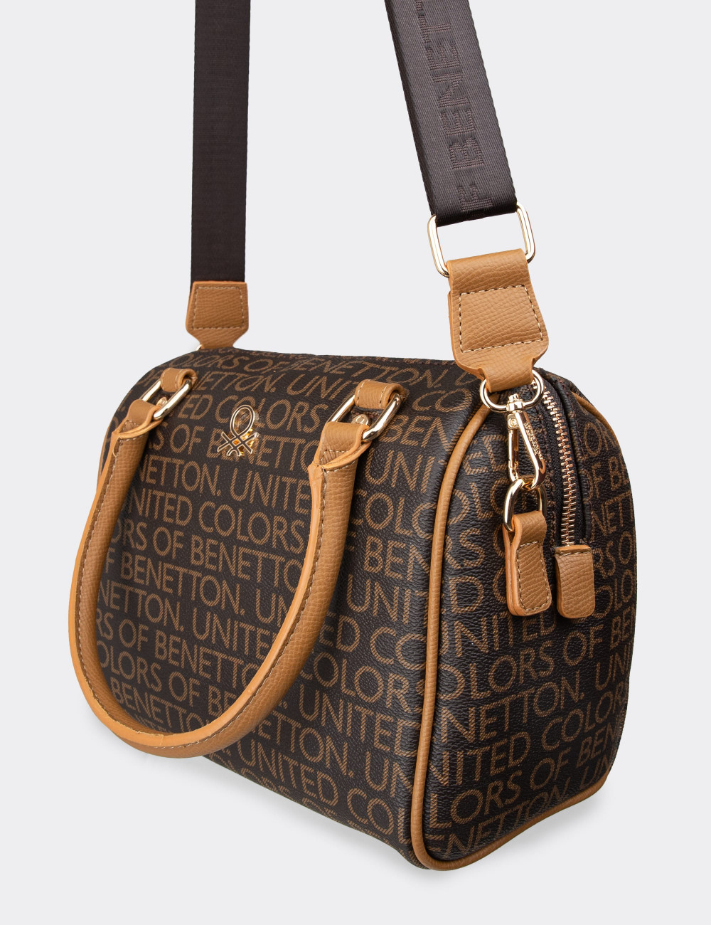 Benetton Kahverengi Kadın El Çantası - B1668ZKHVY01 Benetton Kahverengi Kadın El Çantası - B1668ZKHVY01