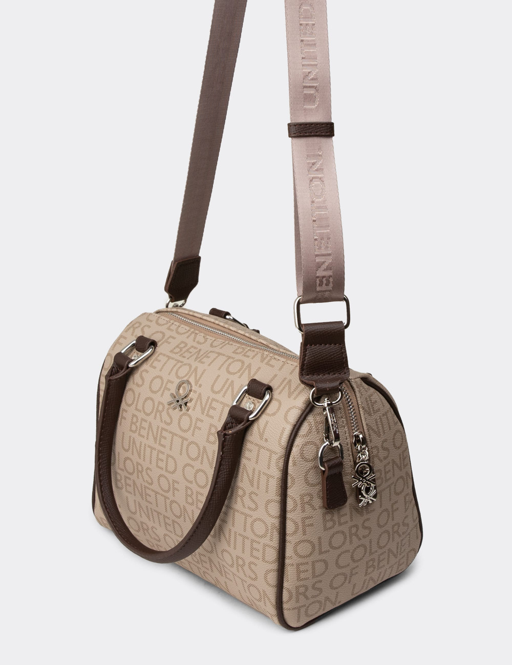 Benetton Vizon Rengi Kadın El Çantası - B1668ZVZNY01 Benetton Vizon Rengi Kadın El Çantası - B1668ZVZNY01