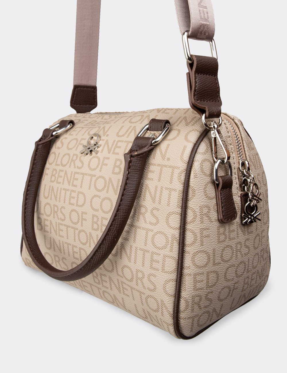 Benetton Vizon Rengi Kadın El Çantası - B1668ZVZNY01 Benetton Vizon Rengi Kadın El Çantası - B1668ZVZNY01