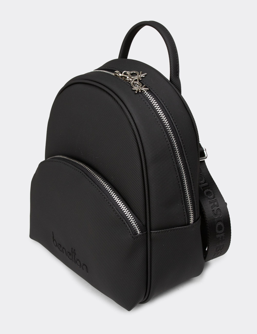 Benetton Siyah Kadın Sırt Çantası - B1676ZSYHY01 Benetton Siyah Kadın Sırt Çantası - B1676ZSYHY01