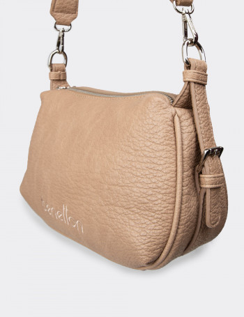 Benetton Vizon Rengi Kadın Omuz Çantası - B1679ZVZNY01