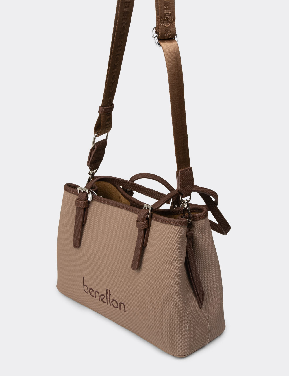 Benetton Kahverengi Kadın Omuz Çantası - B1683ZKHVY01