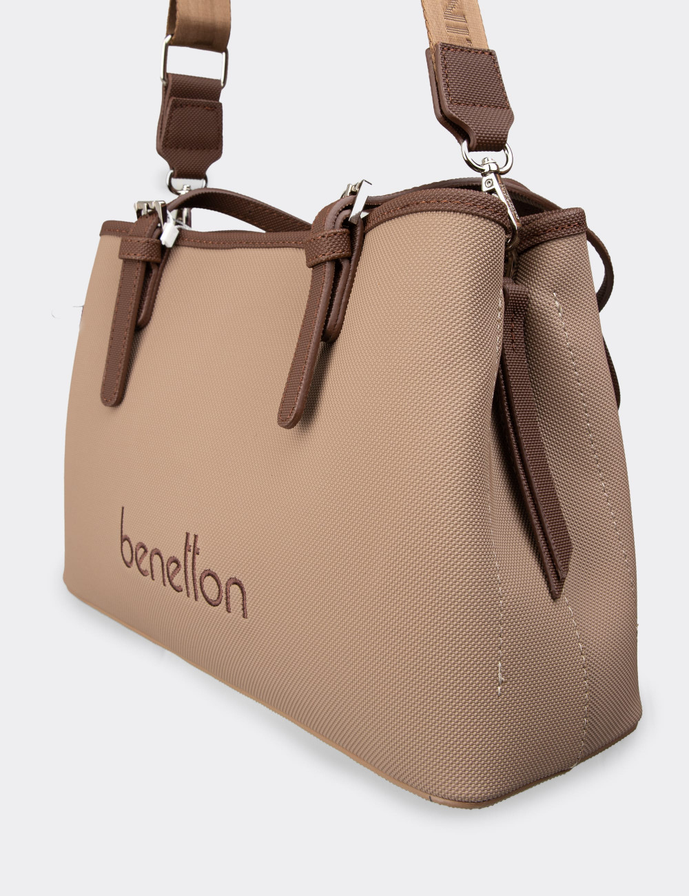 Benetton Kahverengi Kadın Omuz Çantası - B1683ZKHVY01