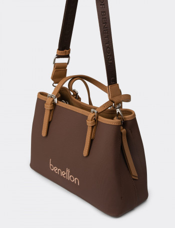 Benetton Taba Rengi Kadın Omuz Çantası - B1683ZTBAY01