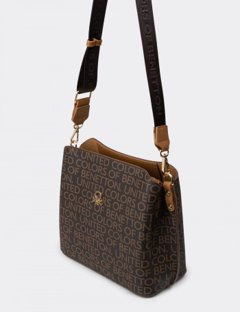 Benetton Kahverengi Kadın Omuz Çantası