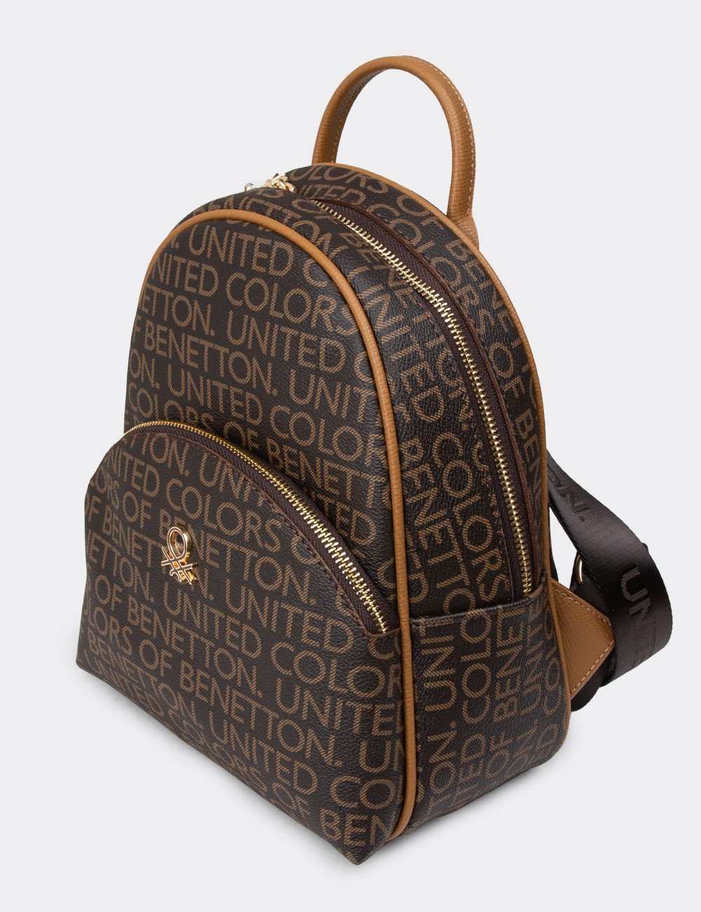 Benetton Kahverengi Kadın Sırt Çantası - B1698ZKHVY01