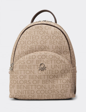 Benetton Vizon Rengi Kadın Sırt Çantası - B1698ZVZNY01