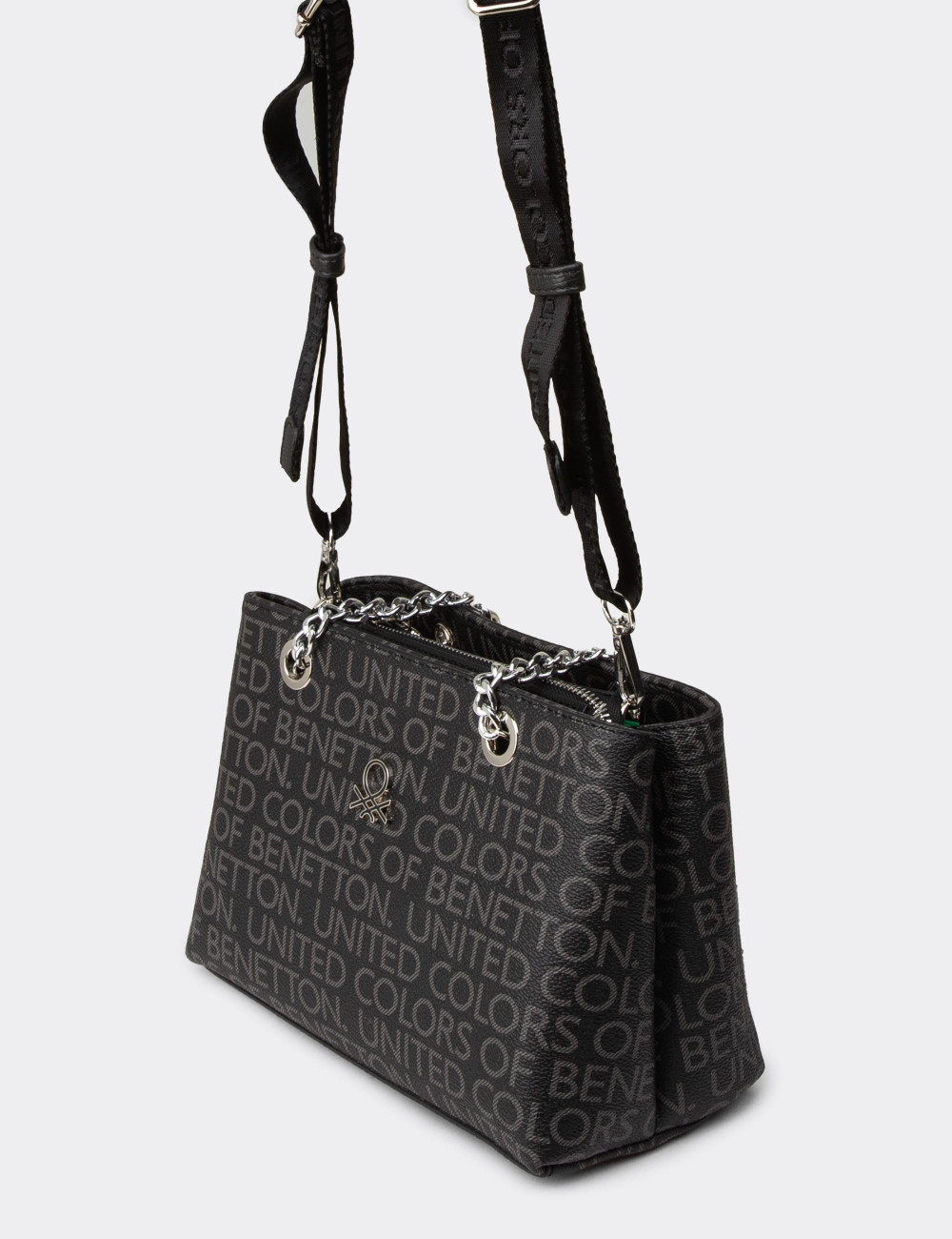 Benetton Siyah Kadın El Çantası - B1701ZSYHY01 Benetton Siyah Kadın El Çantası - B1701ZSYHY01