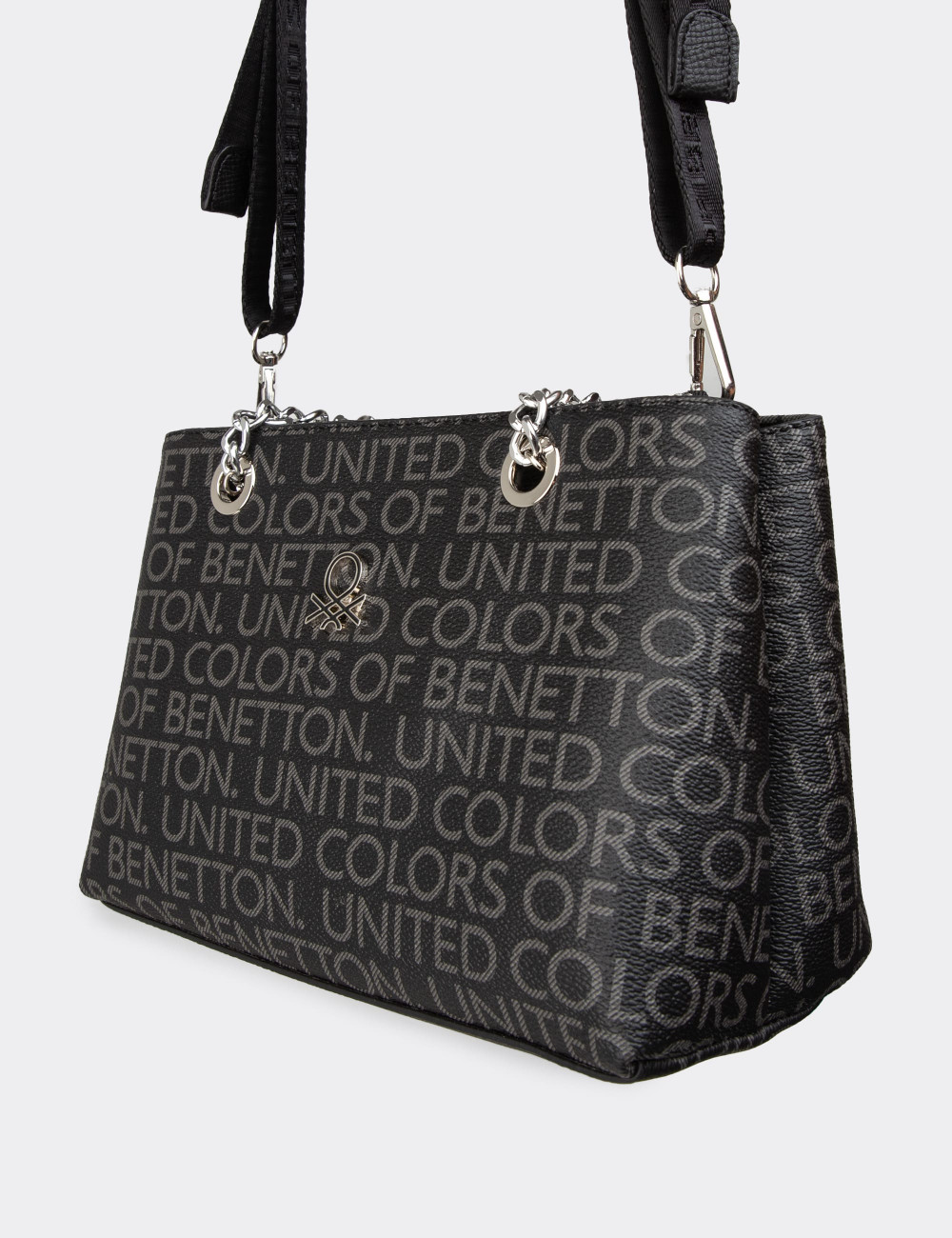 Benetton Siyah Kadın El Çantası - B1701ZSYHY01 Benetton Siyah Kadın El Çantası - B1701ZSYHY01