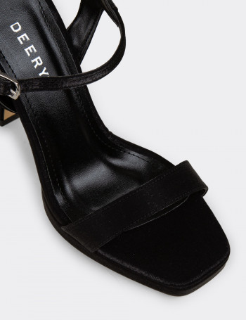 Kadın Siyah Abiye Ayakkabı - SM198ZSYHM03