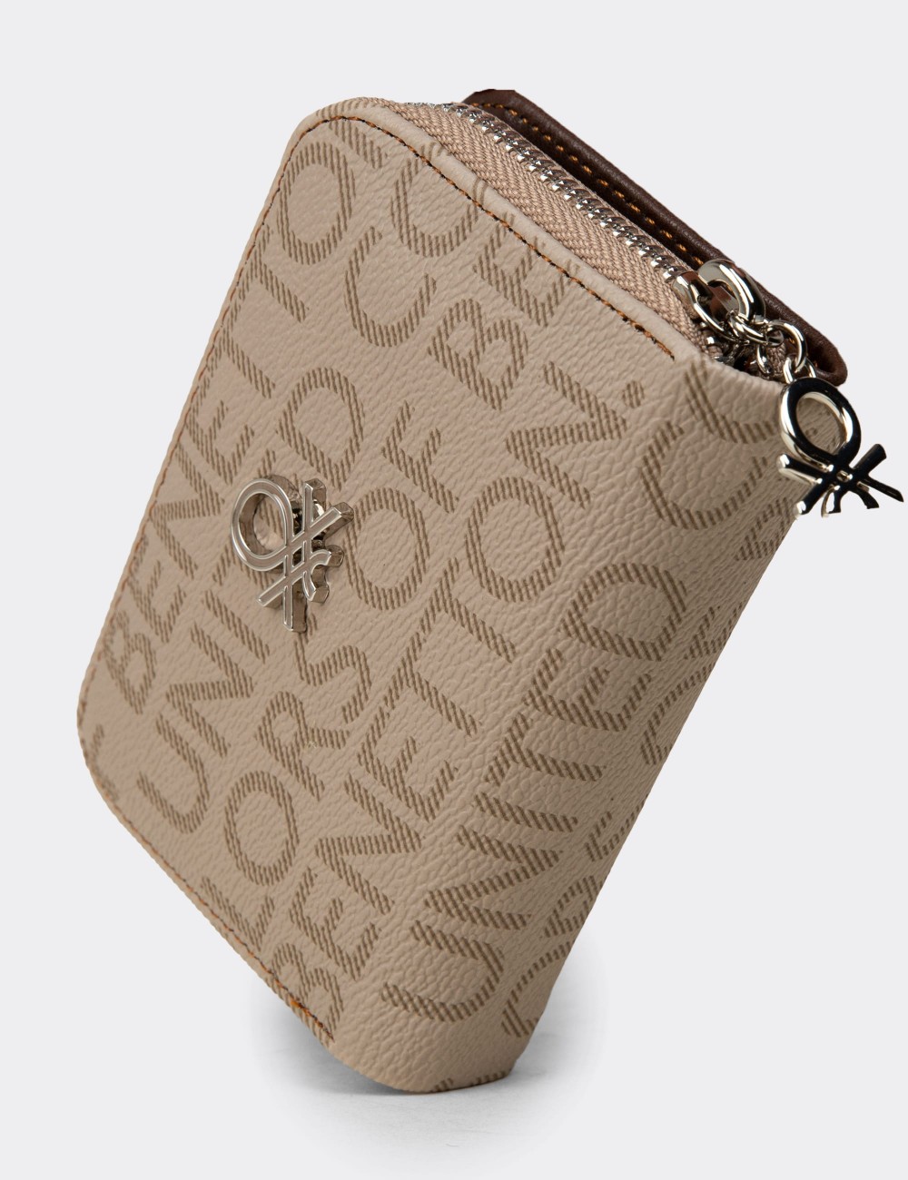 Benetton Vizon Rengi Yatay Kadın Cüzdanı - B1659ZVZNZ01