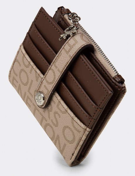 Benetton Vizon Rengi Yatay Kadın Cüzdanı