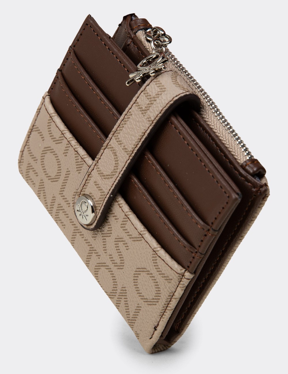 Benetton Vizon Rengi Yatay Kadın Cüzdanı - B1660ZVZNZ01