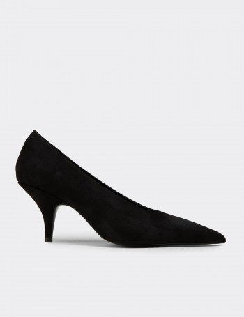 Deery Ayakkabı Deery Topuklu Kadın Siyah