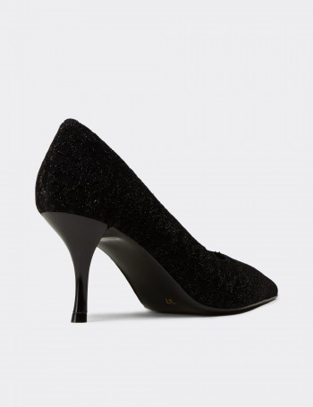 Kadın Siyah Stiletto - V4016ZSYHM01