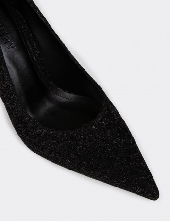 Kadın Siyah Stiletto - V4016ZSYHM01