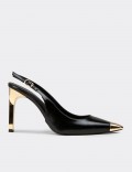 Deery Stiletto Deery Slingback Kadın Siyah