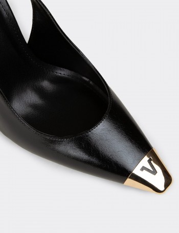 Kadın Siyah Slingback Stiletto - RD141ZSYHM01