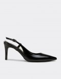 Deery Stiletto Deery Slingback Kadın Siyah