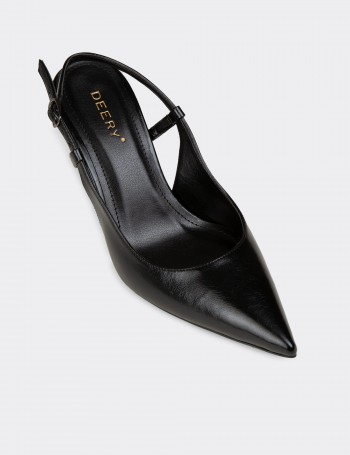 Kadın Siyah Slingback Stiletto - RD420ZSYHM01