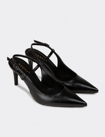Kadın Siyah Slingback Stiletto - RD420ZSYHM01