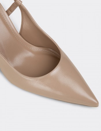 Kadın Bej Slingback Stiletto - RD420ZBEJM01