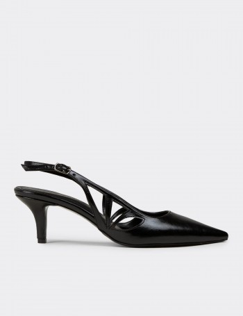 Deery Ayakkabı Deery Topuklu Kadın Siyah